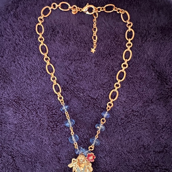 RARE- New Authentic Kirks Folly Alice in Wonderland Pin Brooch and Necklace - Picture 3 of 11